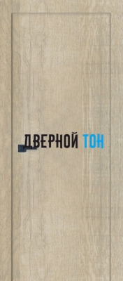 Гладкая деревянная одностворчатая дверь Dionysus под дерево