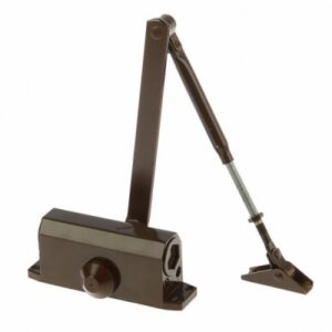 Дверной доводчик HOME 100 кг коричневый