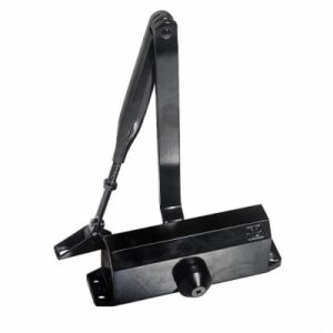 Дверной доводчик DL 77 black с тягой