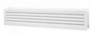 Дверная вентиляционная решетка белая 430 мм