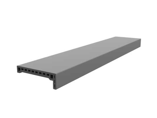 Наличники ДПК в CPL пластике 0,2 серый цвет