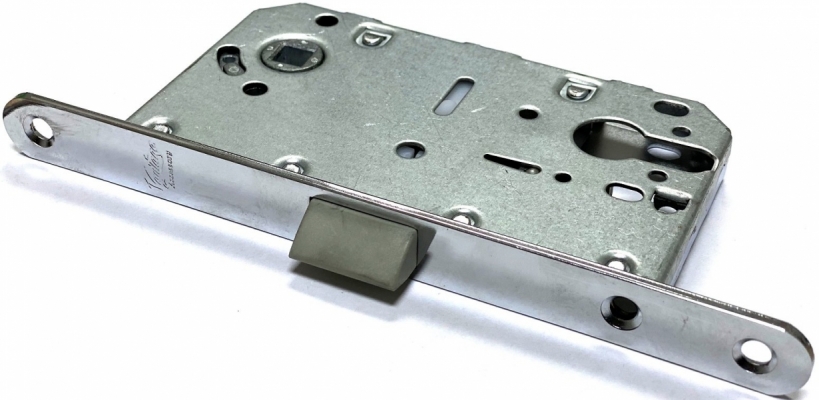 Механизм замка под цилиндр с пластиковым язычком P85